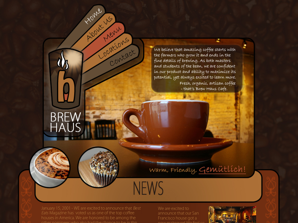 Brew Haus Web Idea